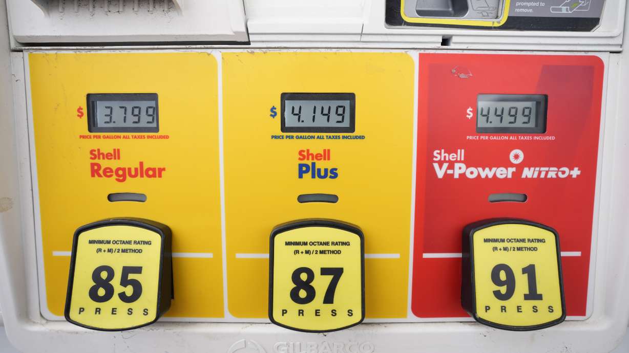 The national average for gas prices stood at about $3.78 a gallon on Tuesday — about 25 cents higher than that seen one month ago, according to AAA.