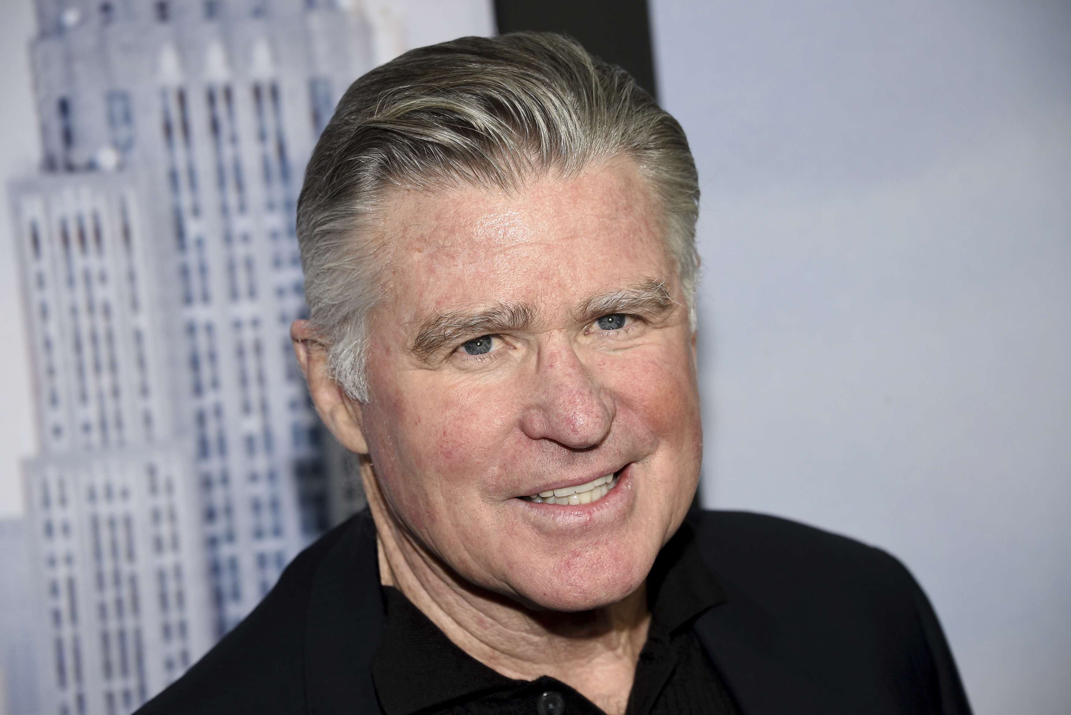 Actor Treat Williams attends the world premiere of "Second Act" in New York on Dec. 12, 2018. Officials said Tuesday a Vermont motorist accused of causing a crash that killed Williams has been cited for grossly negligent operation causing death. 