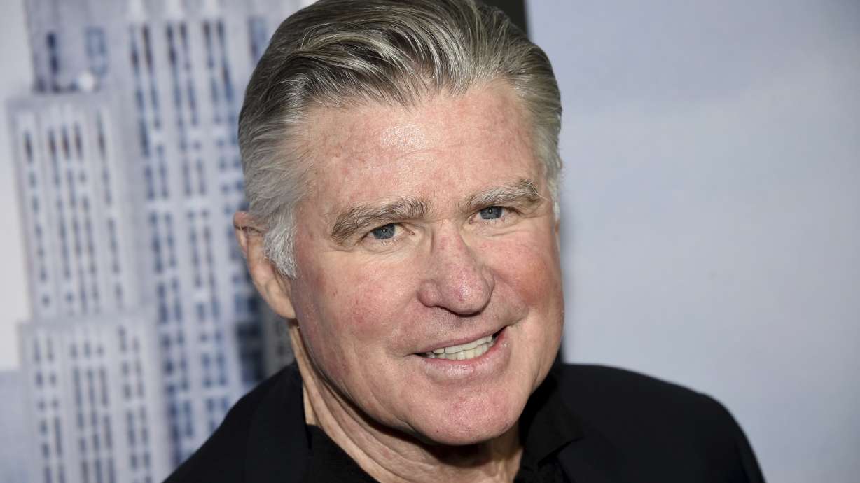 Actor Treat Williams attends the world premiere of "Second Act" in New York on Dec. 12, 2018. Officials said Tuesday a Vermont motorist accused of causing a crash that killed Williams has been cited for grossly negligent operation causing death.