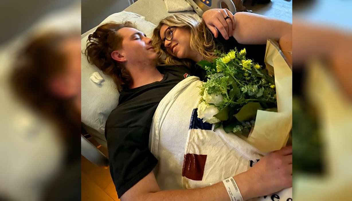 A family is grateful their dad is recovering following a bad crash and brain injury in Provo Canyon.