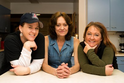 Past residents of the Women's Retreat House pose at the addiction recovery center. The Retreat House is seeking participants in their annual charity golf tournament. 