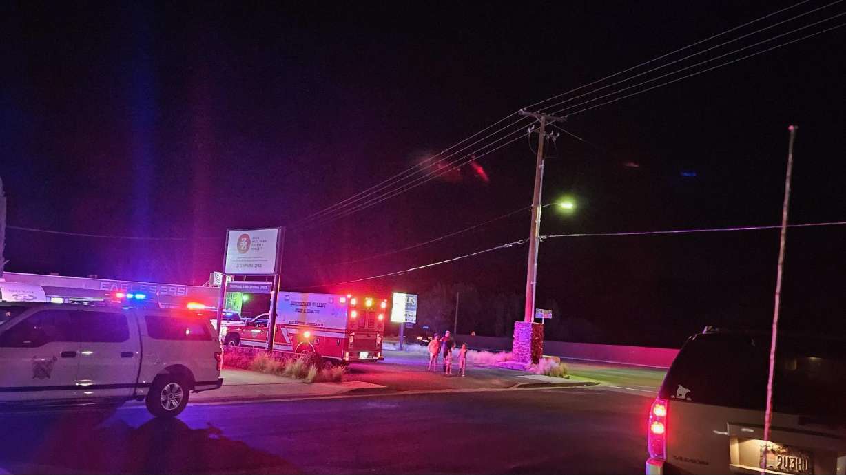 Police investigate a fatal shooting that happened early Saturday at the Eagles Lodge, 495 E. 800 North, in St. George.