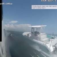 Have You Seen This? Florida deputies stop runaway boat with daring jump
