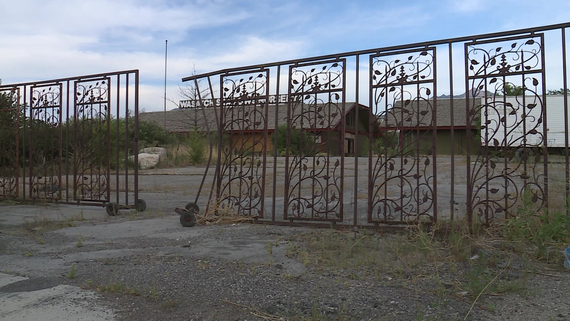 A new building would be constructed on the site of the old Wasatch Shadows Nursery at 255 W. 9295 South in Sandy, Monday.