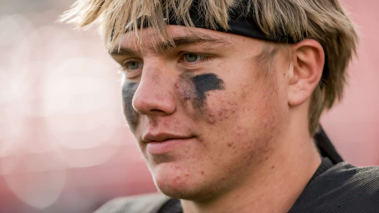 Corner Canyon quarterback Isaac Wilson.