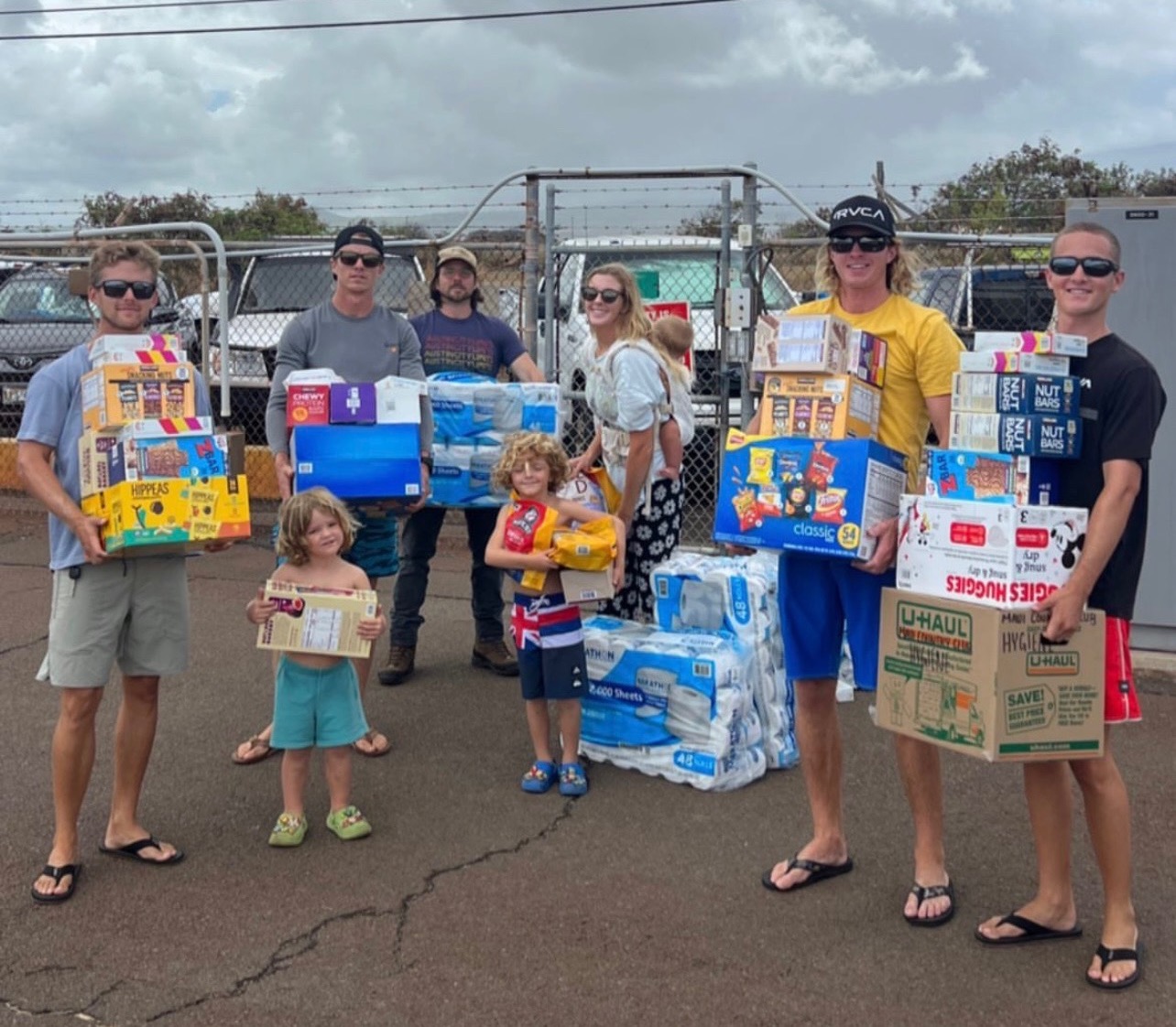 Ciera Leavitt and her family are members of the Lahaina 1st Ward of The Church of Jesus Christ of Latter-day Saints. She and others in the ward are coming together to collect donations and deliver supplies to those who have lost everything.