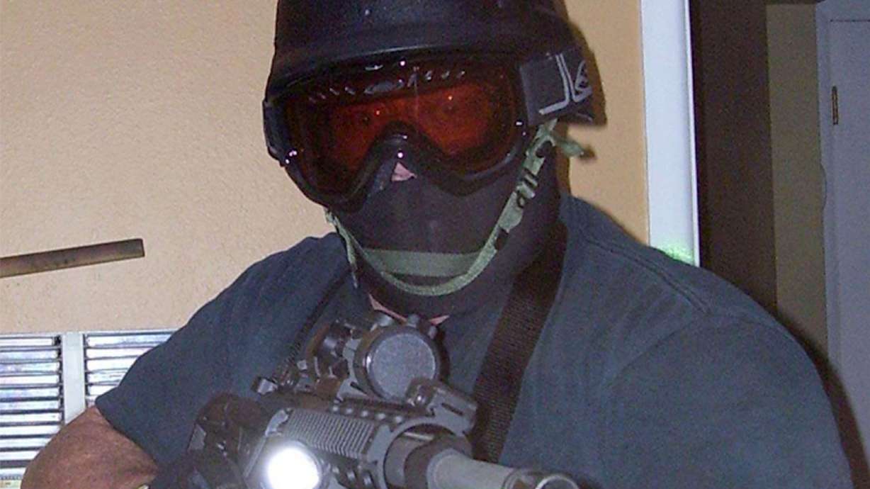 Craig Deeleuw Robertson, 75, is pictured in an undated social media post. Robertson was shot and killed early Wednesday, Aug. 9, by FBI agents trying to serve a warrant at his Provo home.