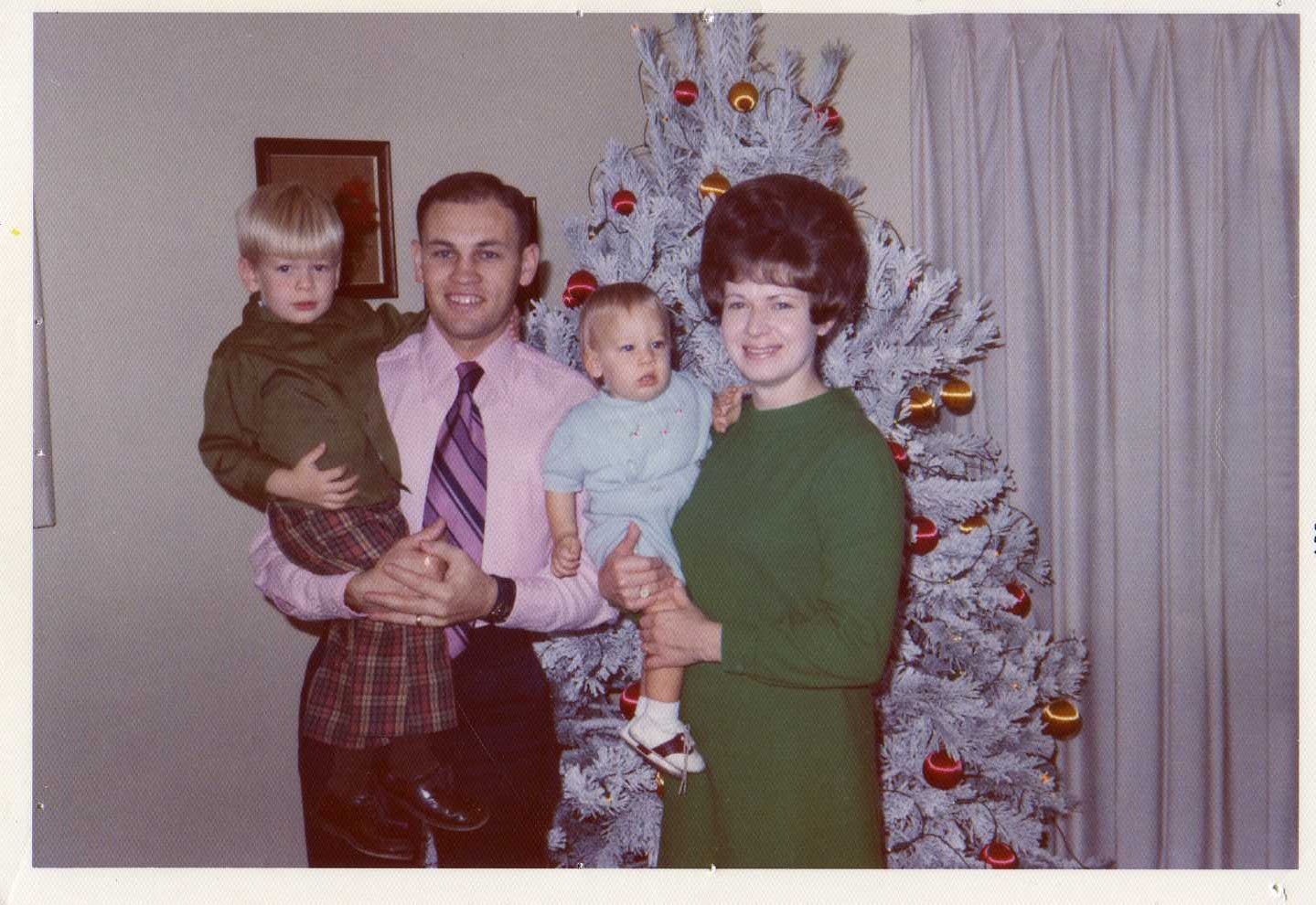 The Chipman family celebrates Christmas in 1971, from left: Scot, Jim, Matthew and Susan. U.S. Marine Corps Capt. Jim Chipman, of American Fork, has finally been accounted for after going missing in the Vietnam War 50 years ago.