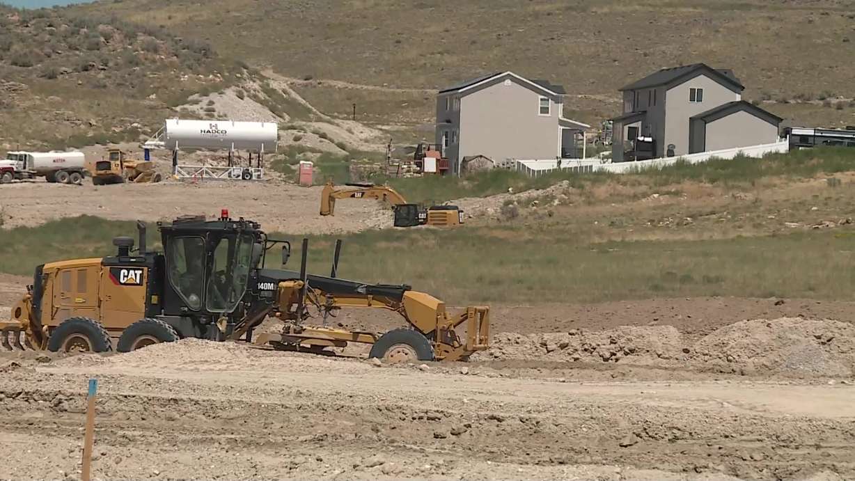 Development is happening in the Overland neighborhood. It was a race to the finish line to complete a new elementary school in the Overland community in time for the first day of class.