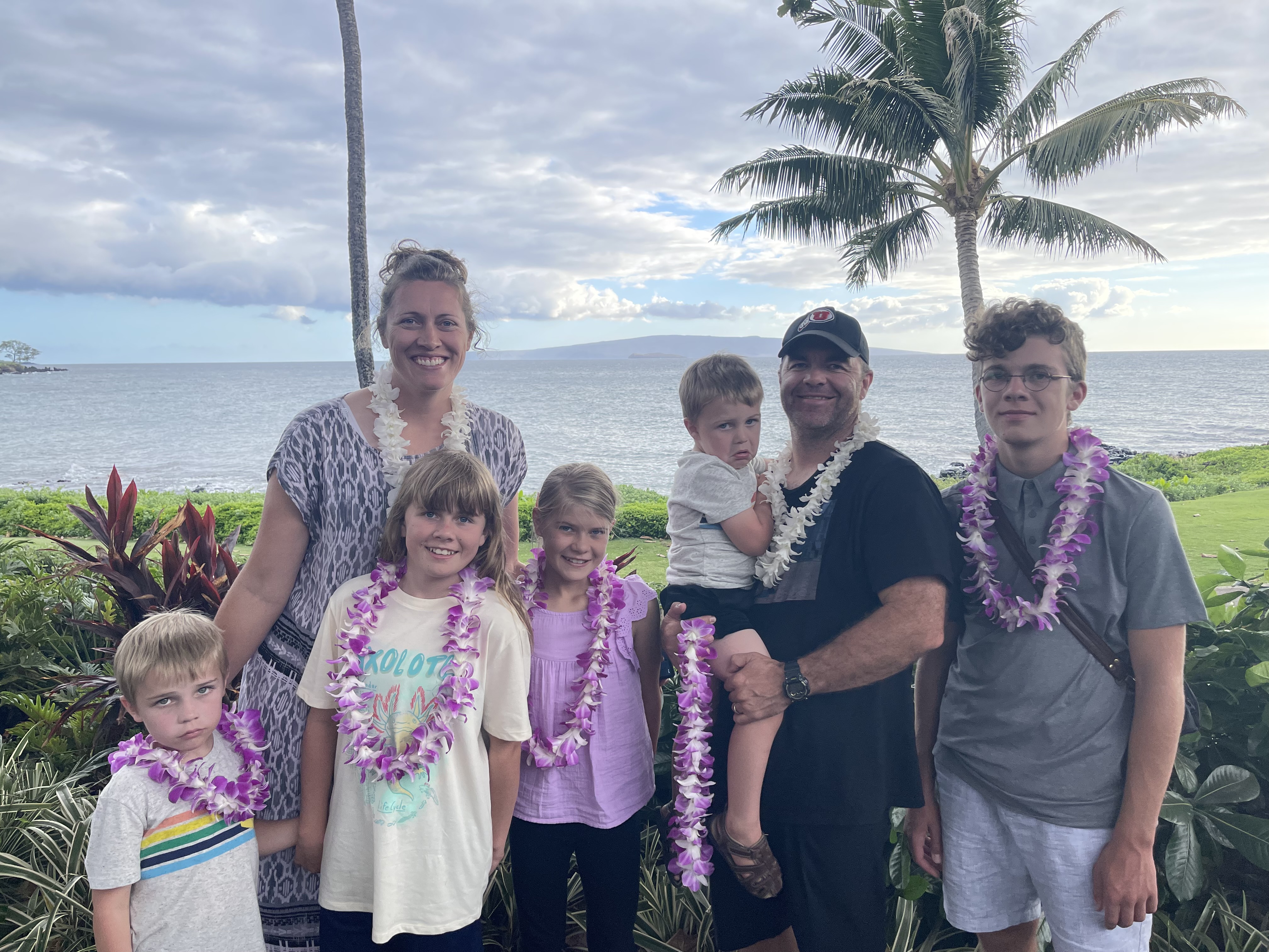 Utah family shown 'Aloha Spirit' staying in Maui shelter after vacation rental burns down