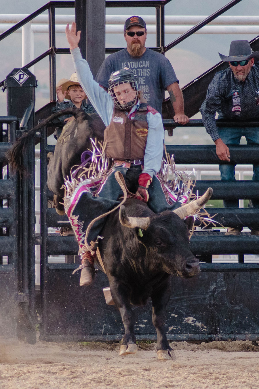 Dillon Francis is a 14-year-old bull rider. He will be competing at the 2023 International Miniature Bull Riding Championship in Ogden on Sept. 6-9.
