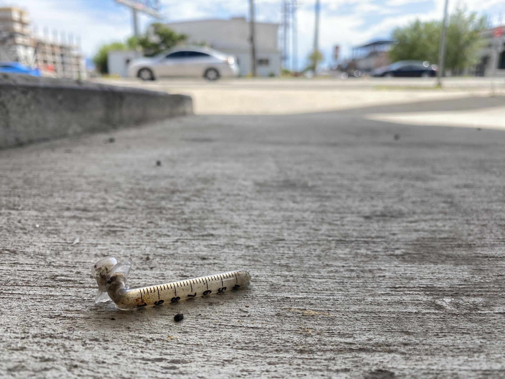 Another drug pipe was found near 600 South and 500 West in Salt Lake City on Aug. 18.