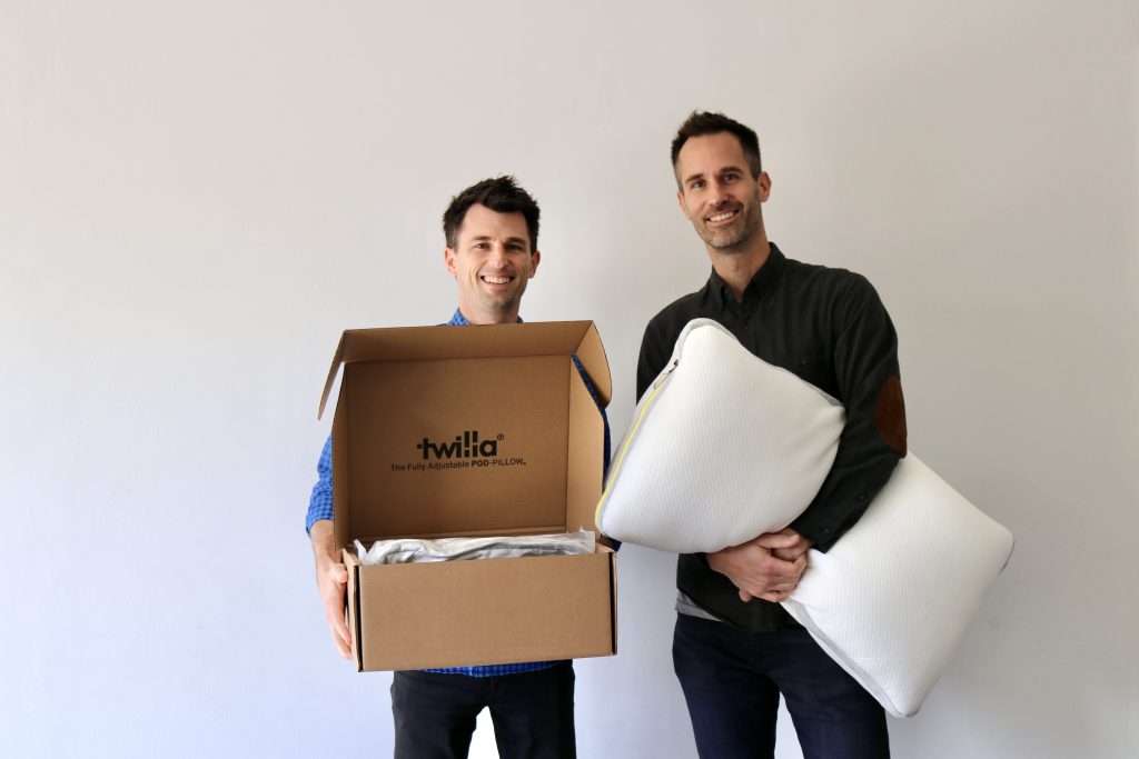 Mark and Peter, founders of Twilla.