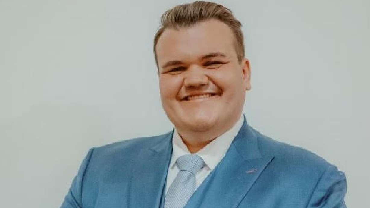 Provo City Council candidate Tanner Bennett is pictured. Tanner Bennett is a 24-year-old BYU student running for a seat on the Provo City Council, utilizing some unorthodox campaign methods along the way.