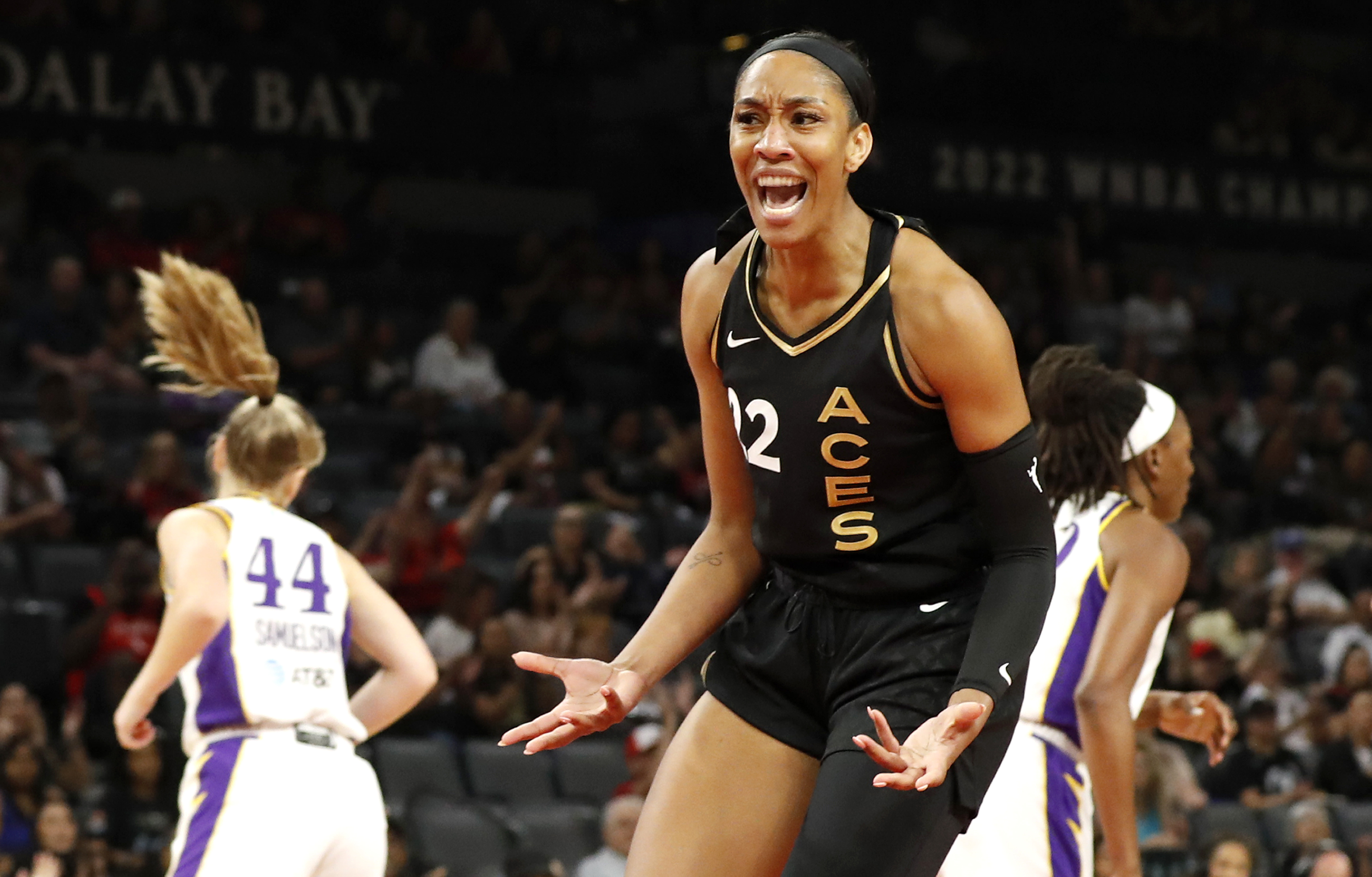 Las Vegas Aces Party After Winning Back-to-Back WNBA Championships