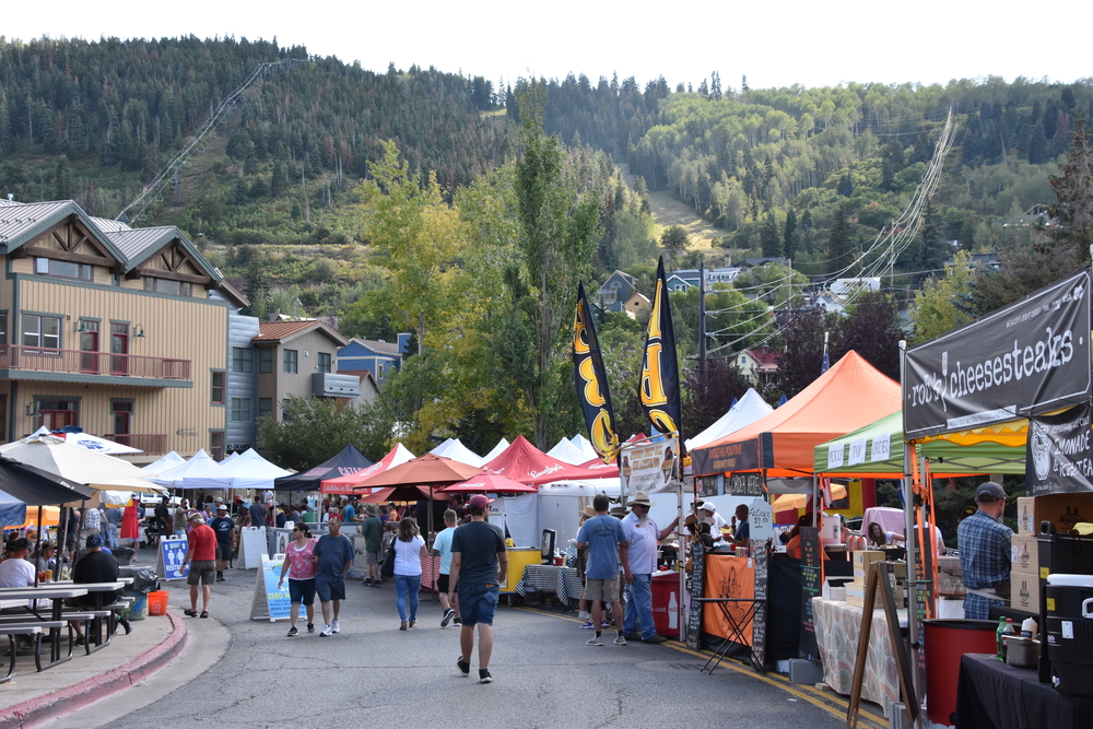 Park Silly Sunday Market in Park City on Aug. 27, 2017. Park City leaders say they are open to a possible long-term deal for the Park Silly Sunday Market after it cut operations down this year amid its uncertain future. 