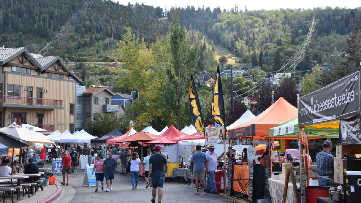 Park Silly Sunday Market in Park City on Aug. 27, 2017. Park City leaders say they are open to a possible long-term deal for the Park Silly Sunday Market after it cut operations down this year amid its uncertain future.