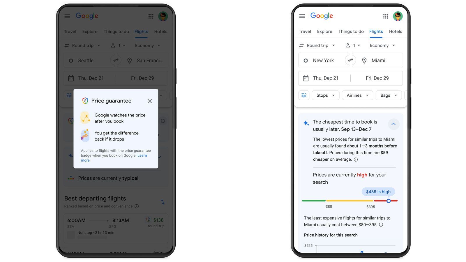 Google shared what you might be seeing next time you use Google Flights.