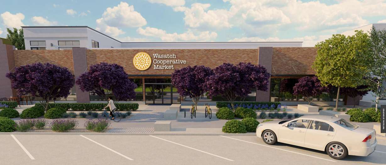 A rendering shows what the Wasatch Cooperative Market's physical storefront could look like once completed. The co-op's latest challenge is a pivotal one and one that could catapult the market from a relatively small, grassroots effort into a true market with a full-fledged storefront open to members and public, alike.