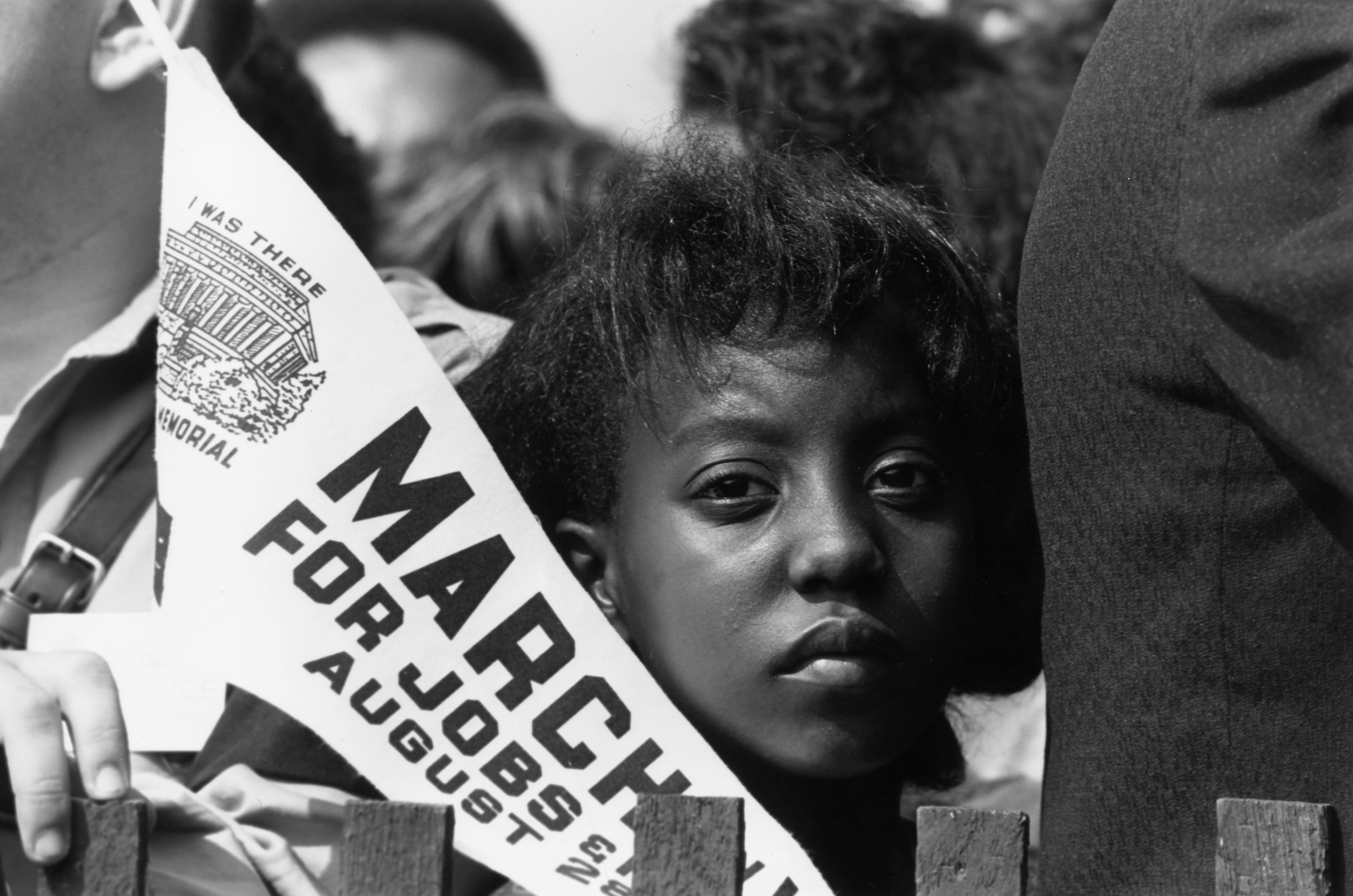 A young Edith Lee-Payne is pictured at the March on Washington on Aug. 28, 1963.