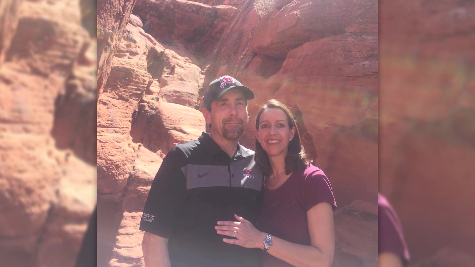 Phil Bailey with his wife Linda. He disappeared while snorkeling in Hawaii on Aug. 22.