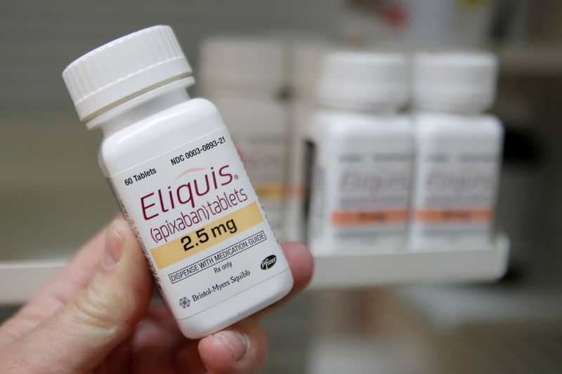 The Biden administration on Tuesday released its list of 10 prescription medicines that will be subject to the first-ever price negotiations by the Medicare health program, including the drug Eliquis.