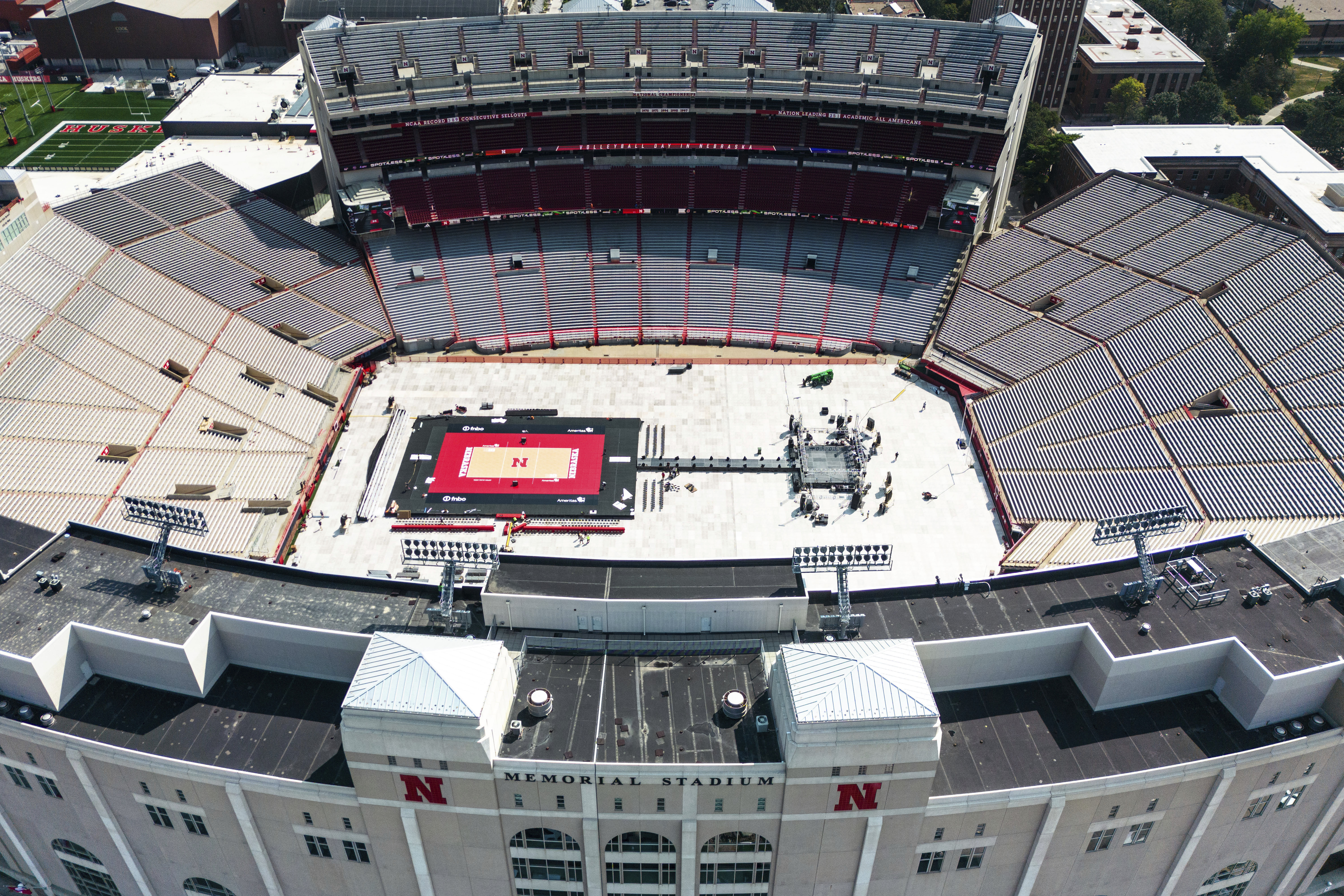 Unl Memorial Stadium Seating Chart Memorial Stadium, Lincoln