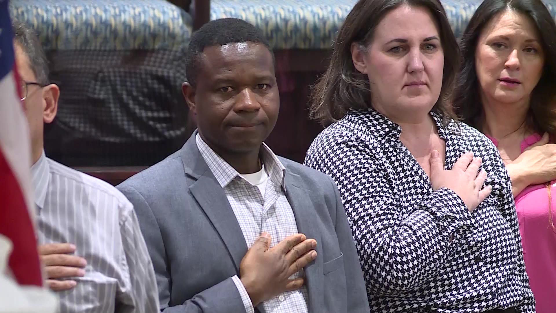 Salt Lake County leaders recognized Joseph Genda's efforts during a ceremonial meeting Tuesday officially marking September as American Founders and Constitution Month.