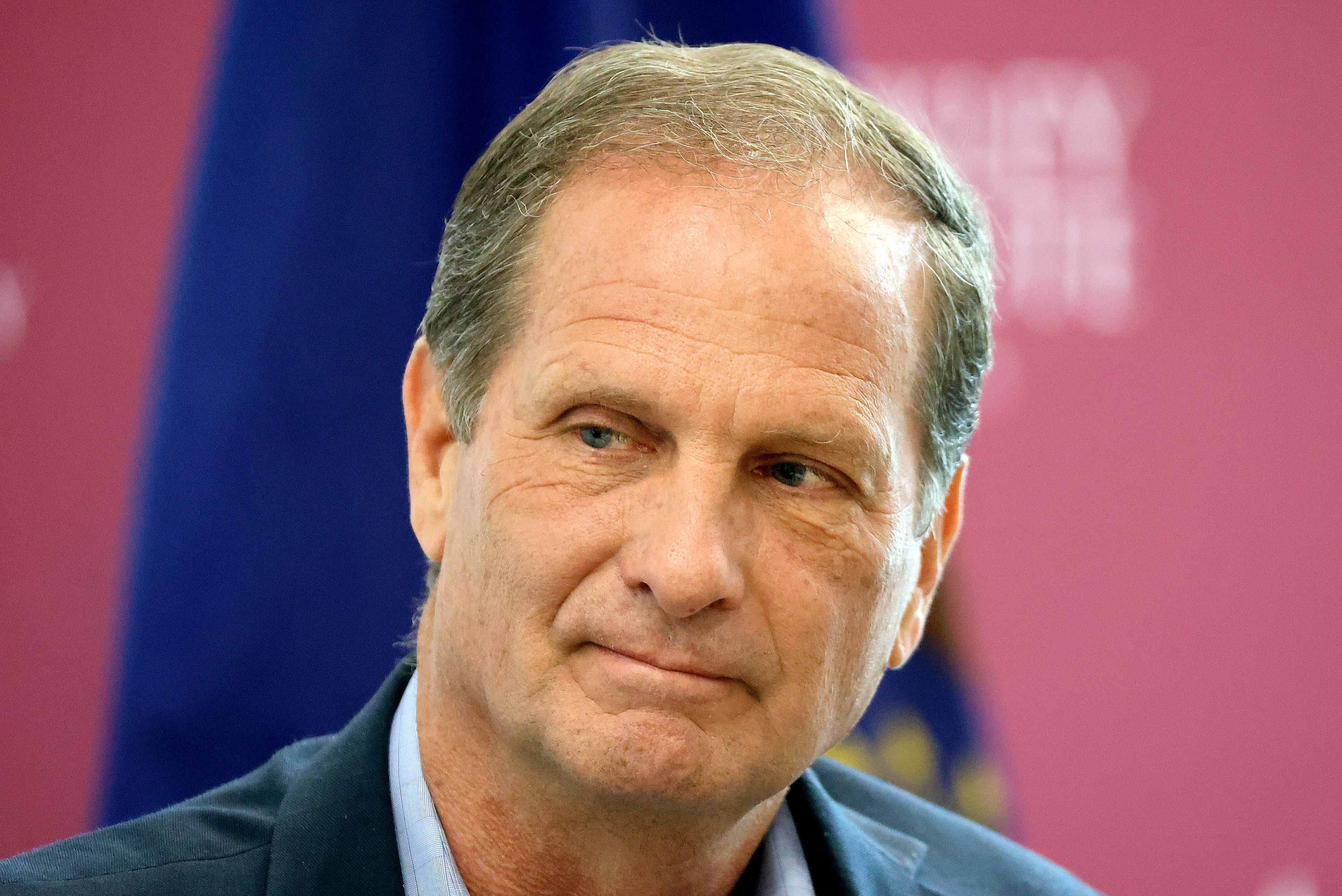 Outgoing U.S. Rep. Chris Stewart, R-Utah, speaks during the Sutherland Institute’s 2023 Congressional Series at the Hinckley Institute of Politics at the University of Utah in Salt Lake City on Aug. 3.