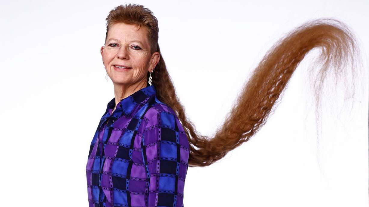 Tami Manis has the longest female mullet in the world. It measures in at 5 feet 8 inches,