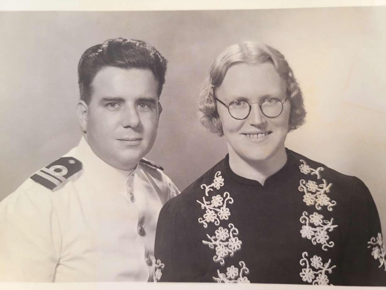 George and Mary Vischer. USA Today bestselling author Heather B. Moore's latest book, "Under the Java Moon," comes out Sept. 5 and captures the experiences of the Vischer family in a prisoner-of-war camp in Indonesia during World War II.