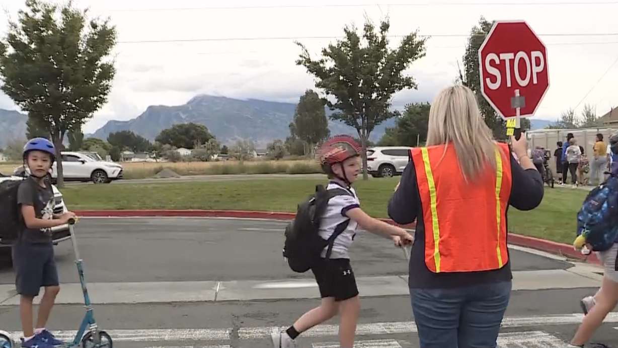 Schools across Utah are facing a crossing guard shortage. With almost 1,000 students, North Point Elementary in Lehi faces serious challenges and risks of danger for young students.