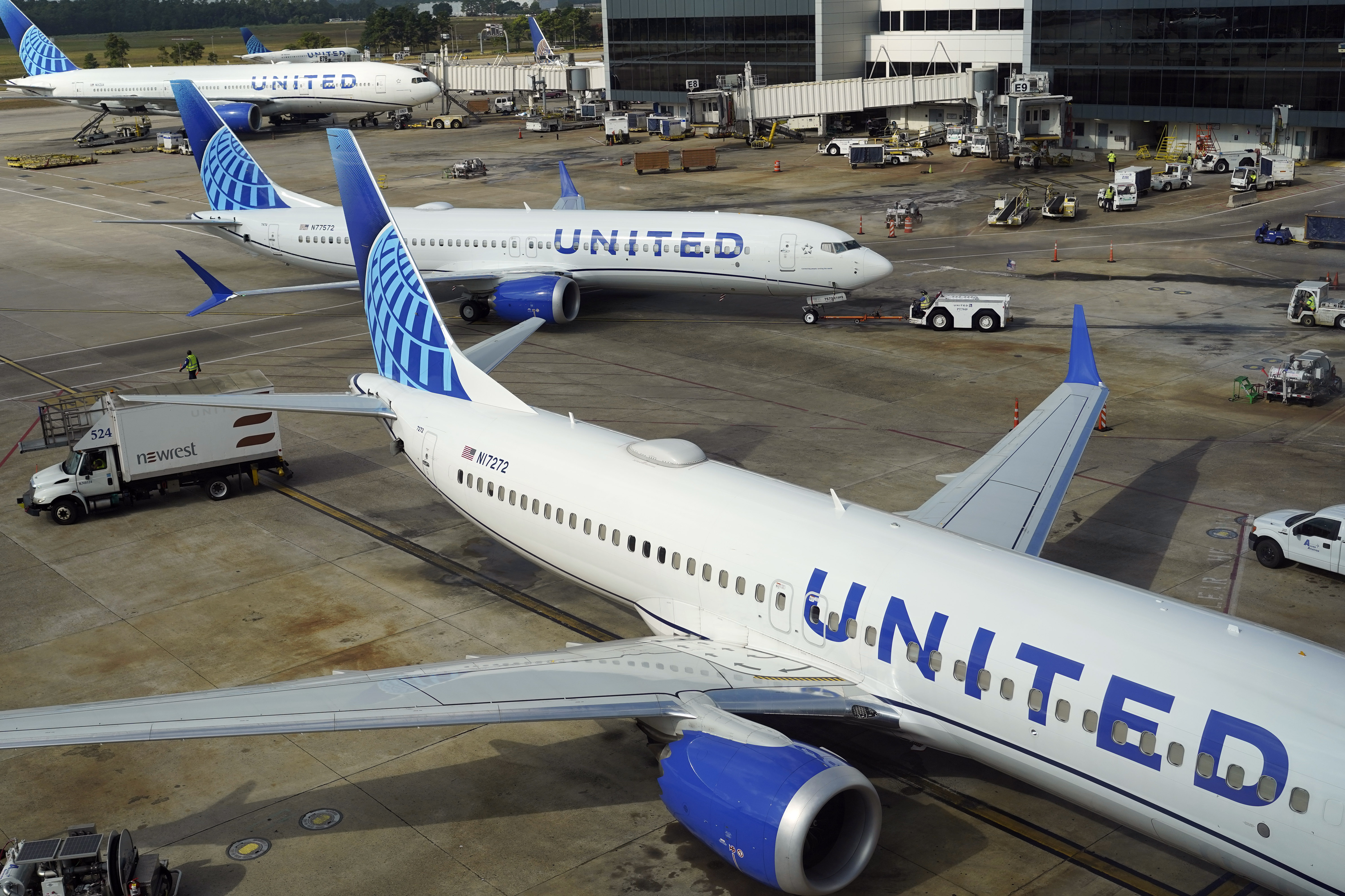 United Airlines flights were halted nationwide on Tuesday because of an “equipment outage,” according to the Federal Aviation Administration. 