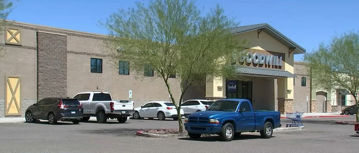 Somebody donated a human skull that was part of a decoration to a Goodyear Goodwill in Arizona and investigators say it's not connected to a crime.