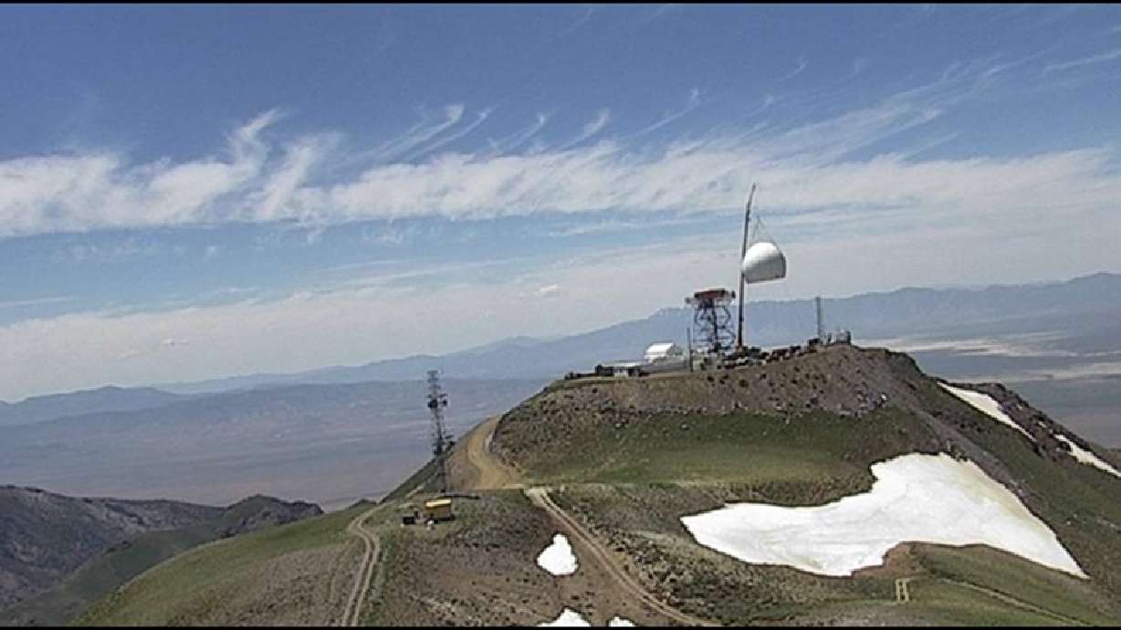Back in December, heavy snow at about 10,000 feet damaged a radar in Nevada. This radar is important to commercial aviation as well as the military for defense systems. It was fixed and is now operational again.