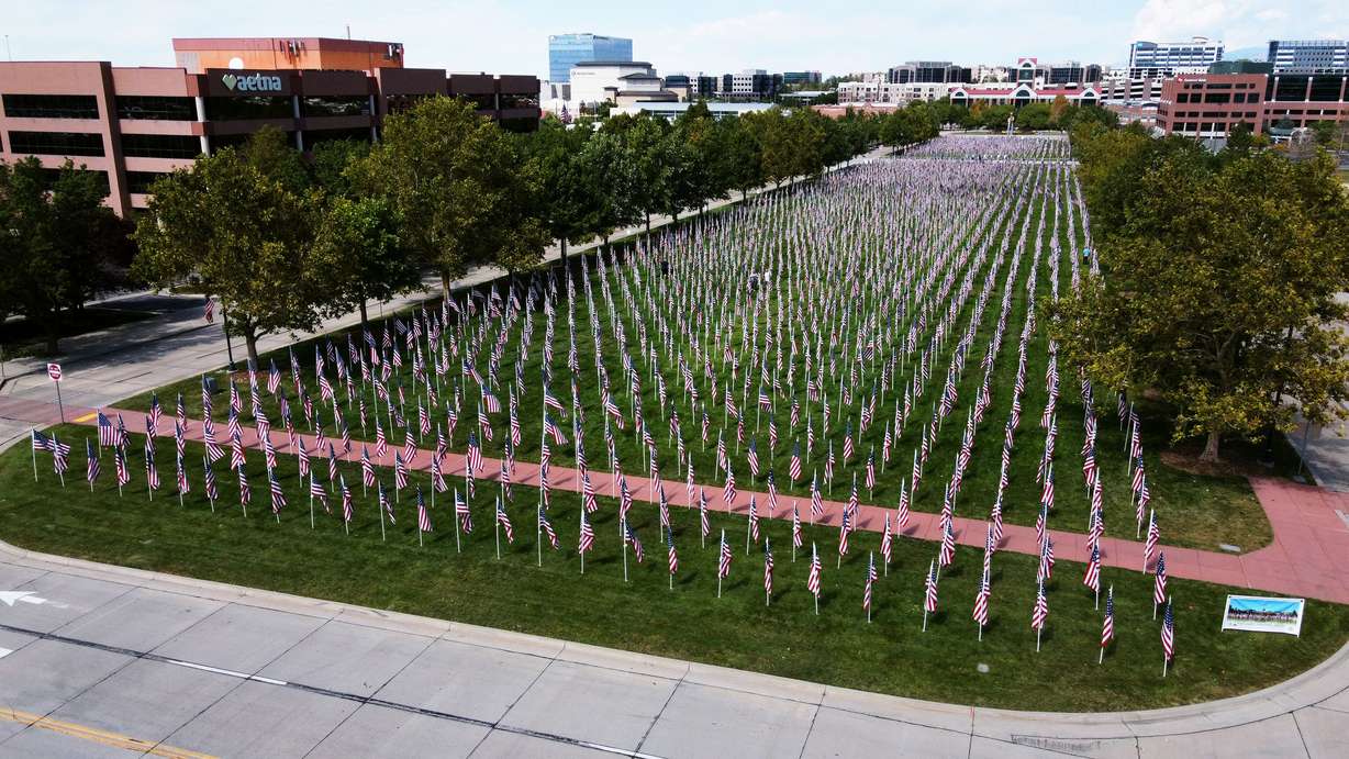 Sandy 9/11 Healing Field on Sunday.