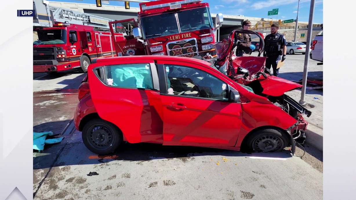 The accident that decommissioned the old fire truck was in October 2022. The Lehi Fire Department is getting a new truck nearly a year in the making.