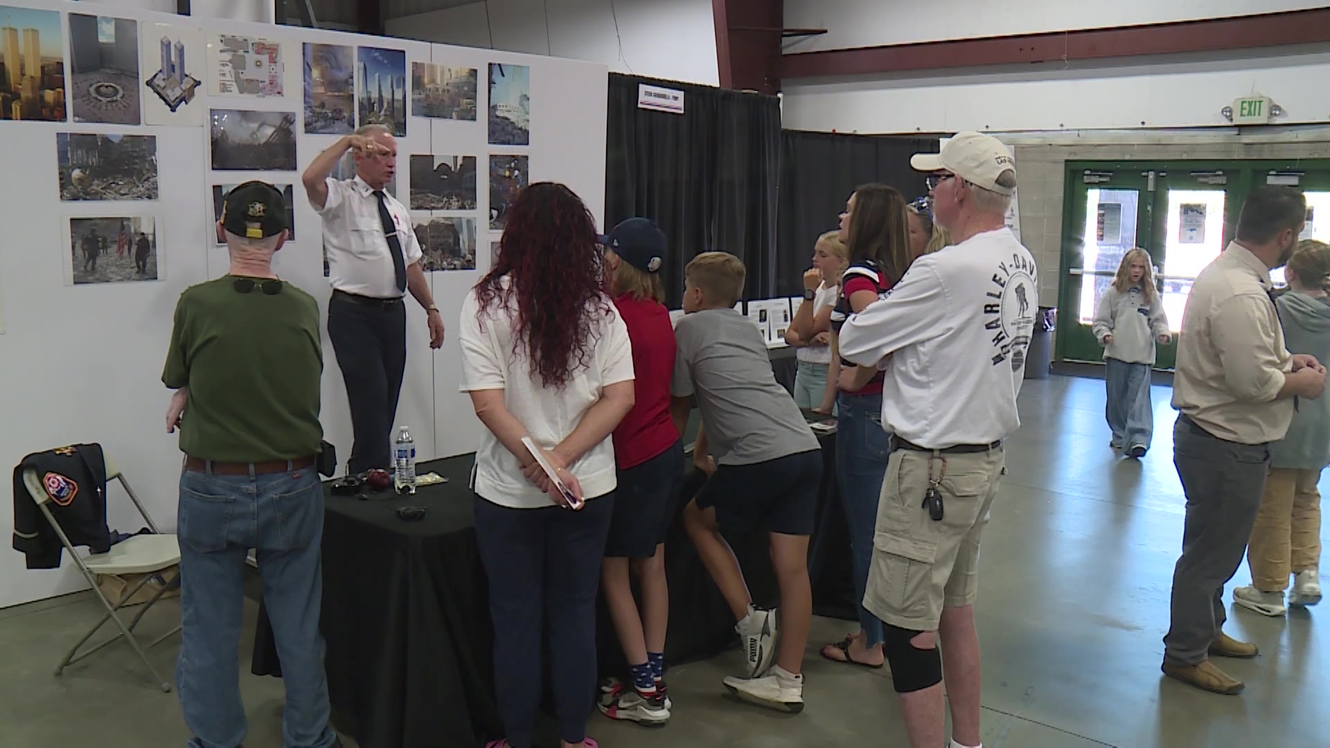 The Weber Fairgrounds hosted a special and reflective display of 9/11, taking Utahns back to those difficult moments.