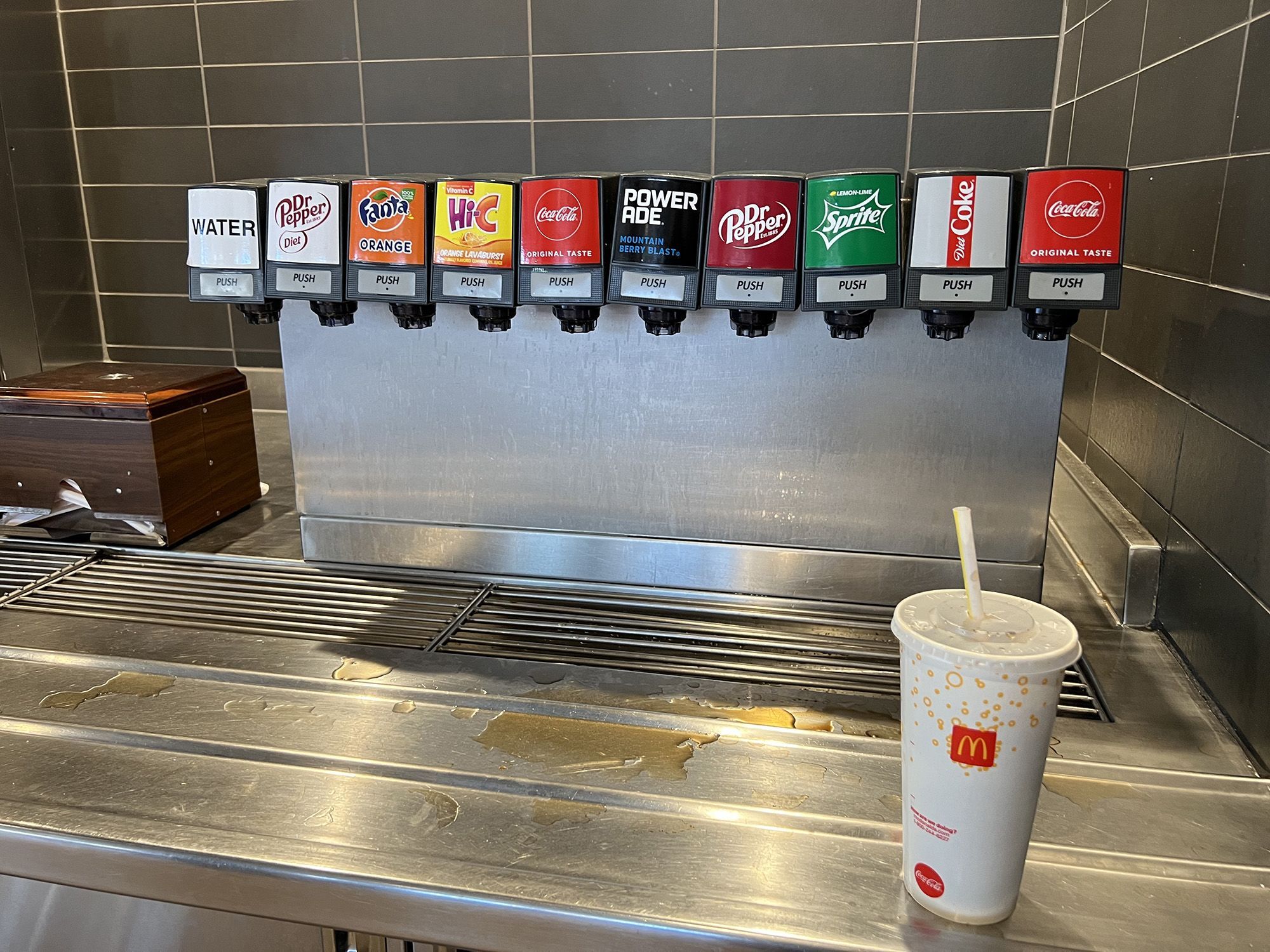 McDonald's self-serve fountain machines are being phased out.