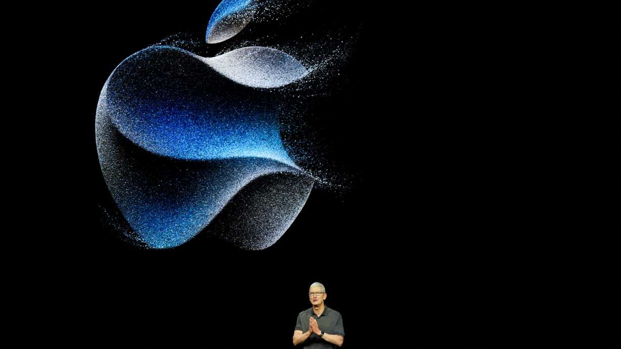 Apple CEO Tim Cook attends the 'Wonderlust' event at the company's headquarters in Cupertino, Calif., Tuesday. The company announced updates to some of its products at the event.