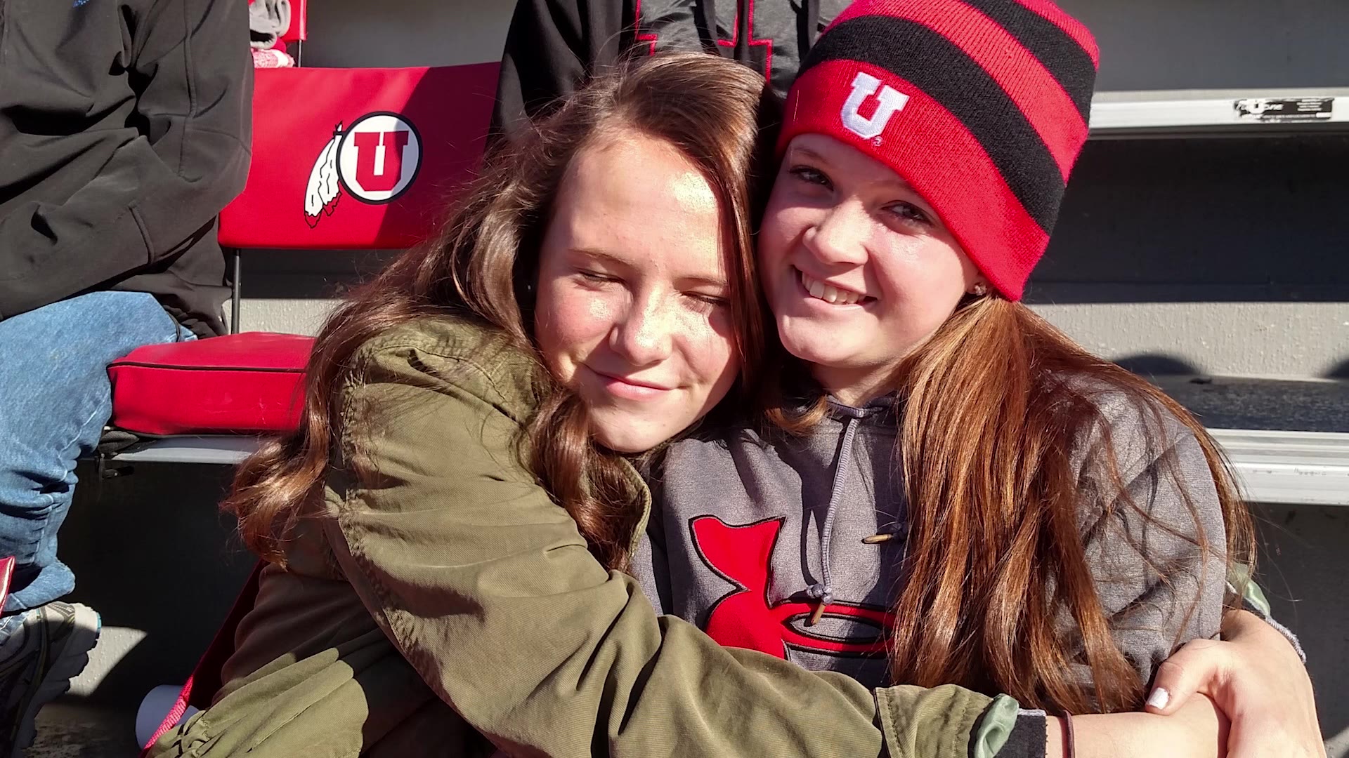 Isabelle Parr at a University of Utah game. Parr was just 21 when she was hit and killed on Dec. 1, 2022.
