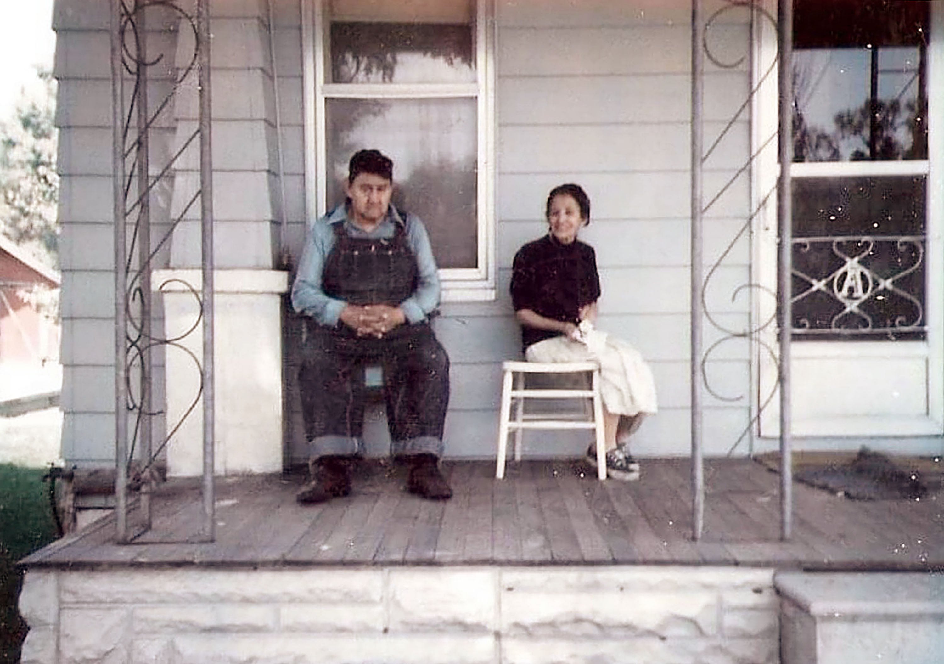 Celedon Archuleta and his wife Salome in a family photo. Celedon Archuleta was killed in 1980 in his home.