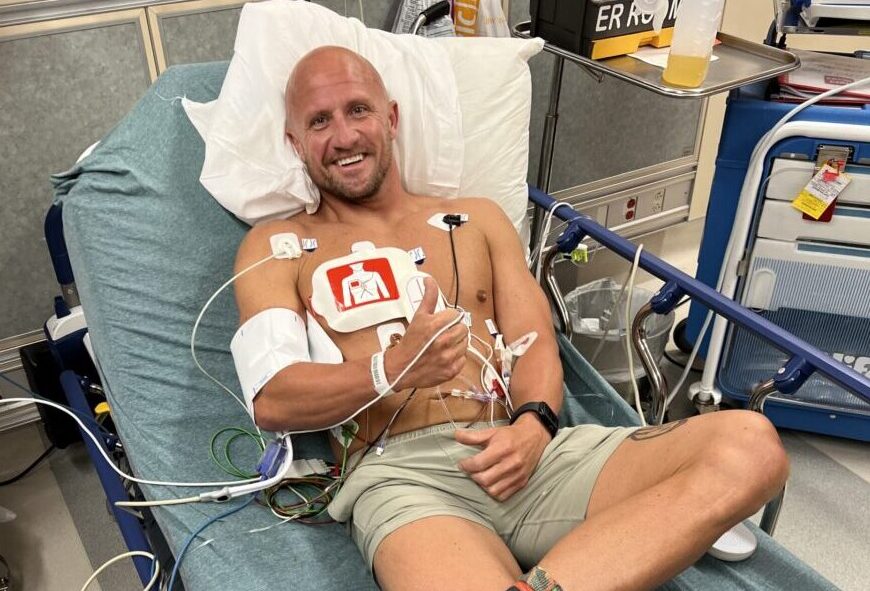 Football coach Taylor Cowan collapsed during a football practice in Herriman just before Labor Day. Quick action by those who were at the practice saved his life.
