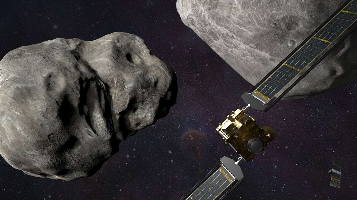 NASA’s DART probe. Thacher School students in California used their own research-grade observatory to track Diomorphos asteroid after last year’s DART collision and found some unexpected results.