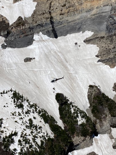 Intermountain Life Flight rescues Christina Michel after she slipped on an ice patch while hiking Mount Timpanogos in May. Michel talked about the rescue at a celebration of Intermountain's Life Flight organizations on Thursday.