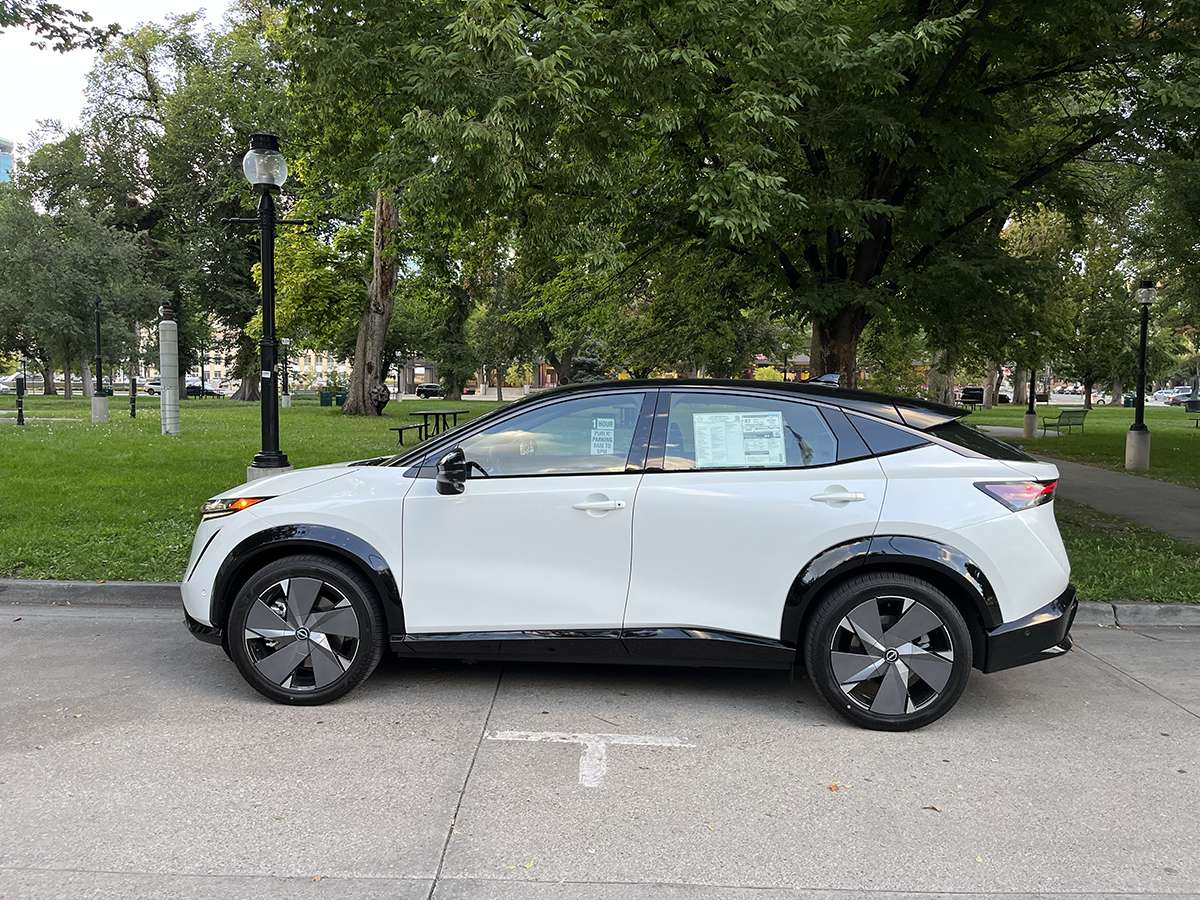 The electric ride: Reviewing Nissan's completely electric crossover