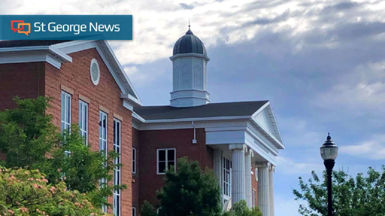 The 5th District Court is where federal hearings are held, St. George, Utah, August, 2019. A man who was previously charged with more than 25 felony counts in a state case has been indicted in federal court for allegedly possessing sexually explicit images of children.