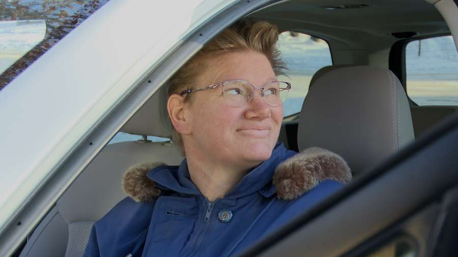 Andrea Tice was surprised with gift cards and a car from an anonymous Secret Santa in December 2022.