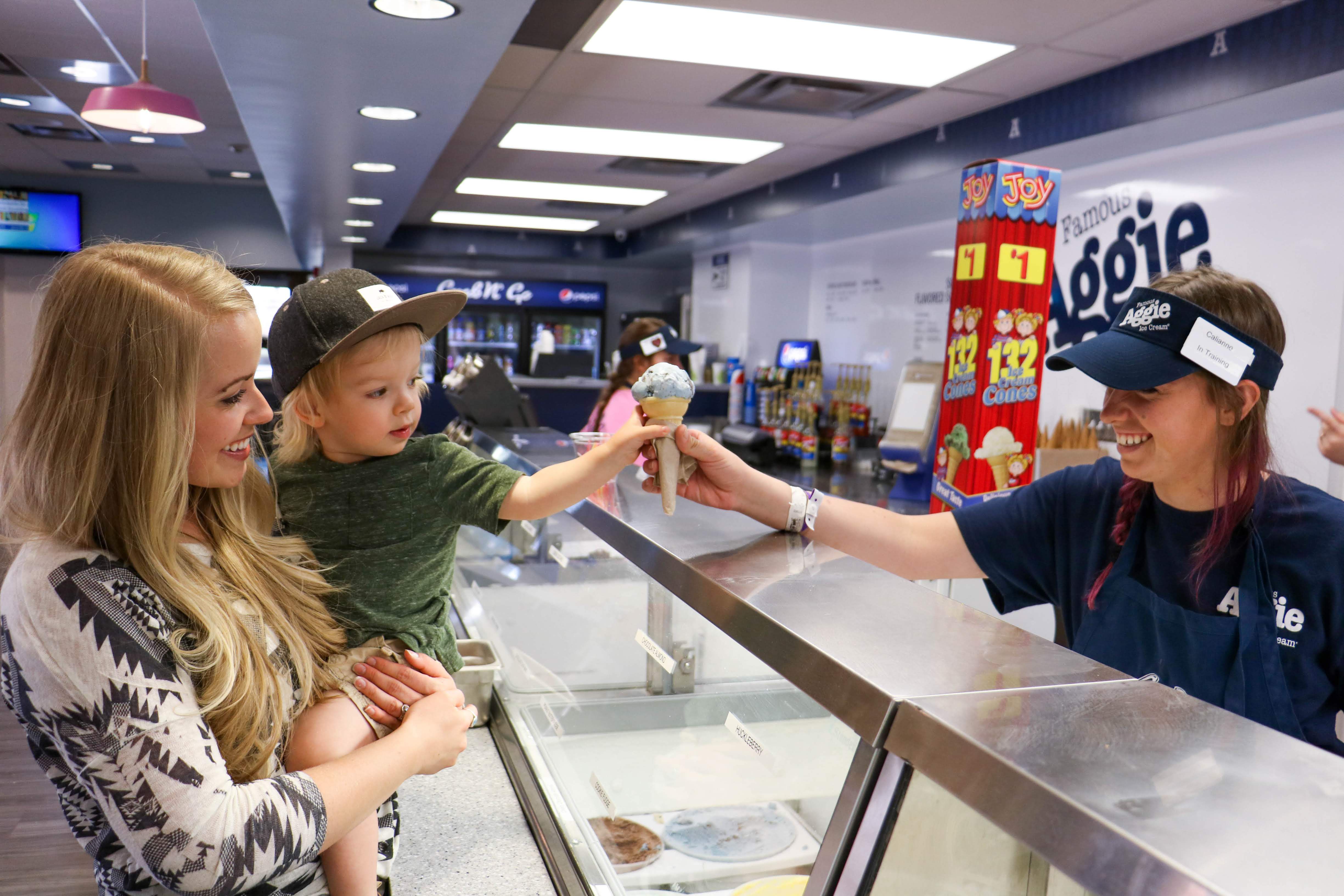 Customers are served at Utah State University’s Aggie Ice Cream at the school’s Logan campus. The ice cream shop announced it is opening a second location in Logan.