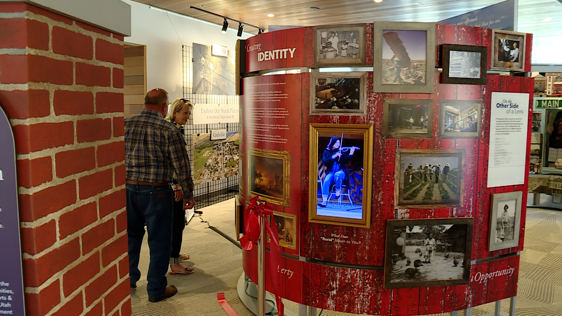 One of the biggest names when it comes to museums, the Smithsonian, selected Coalville as one of the locations for its national traveling exhibit, which highlights change in rural America.